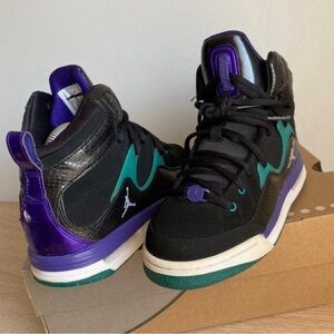 Nike Air Jordan Flight 2012 "Purple/Black/Teal" | 5 Y- 6.5 W